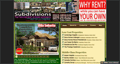 Desktop Screenshot of davaosubdivisions.com